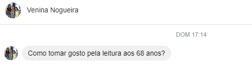 Pergunta Venina Nogueira